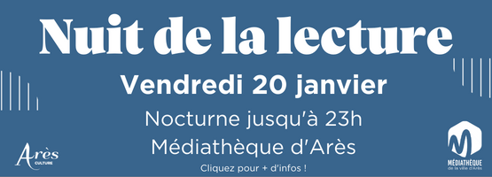 Nuit de la lecture - Arès